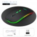 Dual-Mode Wireless 2.4G BT Rechargeable Wireless Office Mouse