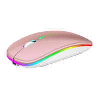 Rechargeable Colorful 2.4Ghz Optical Gaming Wireless Mouse