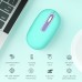 Color Ultra-Thin Silent Optical Rechargeable Wireless Mouse