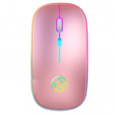 Hot Selling Rechargeable Lithium Battery Colorful 2.4Ghz Optical Wireless Gaming Mouse