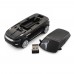 2.4Ghz optical wireless car shape mouse, 4-button 1600dpi wireless mouse