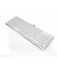 Rechargeable 2.4G with Mouse No Noise and Ergonomic Wireless Keyboard and Mouse Set