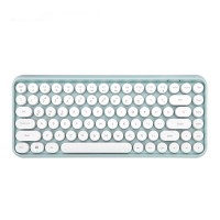 84-Key Wireless Waterproof Keyboard with Multimedia Function Keys