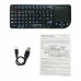 Portable Ergonomic Wireless Silent RGB Backlit Keyboard