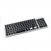 Hot Selling Ultra-Thin Flat Metal Wireless Keyboard