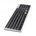 Hot Selling Ultra-Thin Flat Metal Wireless Keyboard