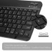 Ultra Slim Multimedia Aluminum Wireless Keyboard