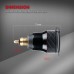 Aluminum Alloy QC3.0 5V 2.1A Din Plug To Socket Motorcycle Dual USB Charger Adapter Car Din Hella Powerlet Socket