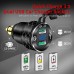 Aluminum Alloy QC3.0 5V 2.1A Din Plug To Socket Motorcycle Dual USB Charger Adapter Car Din Hella Powerlet Socket