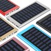 New Solar 20000mah External Battery 2 Usb Led Charger Portable Mobile Phone Solar Power Bank