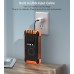 Hot trending wireless solar mobile charger portable power bank 26800mah