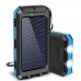 Solar Power Bank Dual USB 20000mAh Waterproof Wireless PowerBank Solar Mobile Phone Charger Solar Cargador For Phone