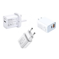 KOZH Safe Reliable 20W USB C Wall Charger 2-Pack Dual Port PD Power Delivery Fast Type C Charging Block Plug Adapter for iPhone