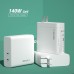 New Product EU/US/UK/AU Type C Fast Charge USB PD 100W Quick Charge Wall Charger for Mobile Phones