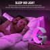 Bedside Lamp Wireless Charger Alarm Clock Speaker APP Control RGB Night Light Charging Station for Iphone 14 For Samsung