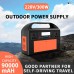 300W Emergency Multi-Function Portable Power Station Outdoor 300 Watt 110V 220V Ac Qc3.0 Fast Charge Lithium Power Station