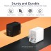 Dual Port USB C 35W US/EU/UK/JP/KR/AU Plug PD QC 3.0 Fast Wall Charger for Mobile Phone