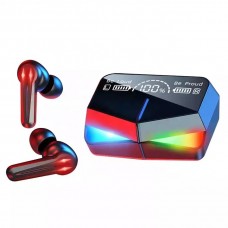  M28 Game Wireless Earphone LED Cool Display Stereo Audio HIFI Sound HD In-Ear Headset Waterproof Touch Control Headphones