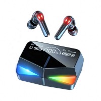 Hot Sale Phone Accessories LED Display Gaming Headphone M28 Gamers Earphone TWS Wireless Earbuds