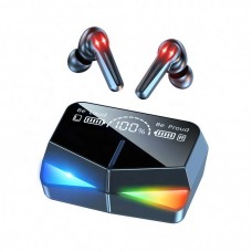 Hot Sale Phone Accessories LED Display Gaming Headphone M28 Gamers Earphone TWS Wireless Earbuds